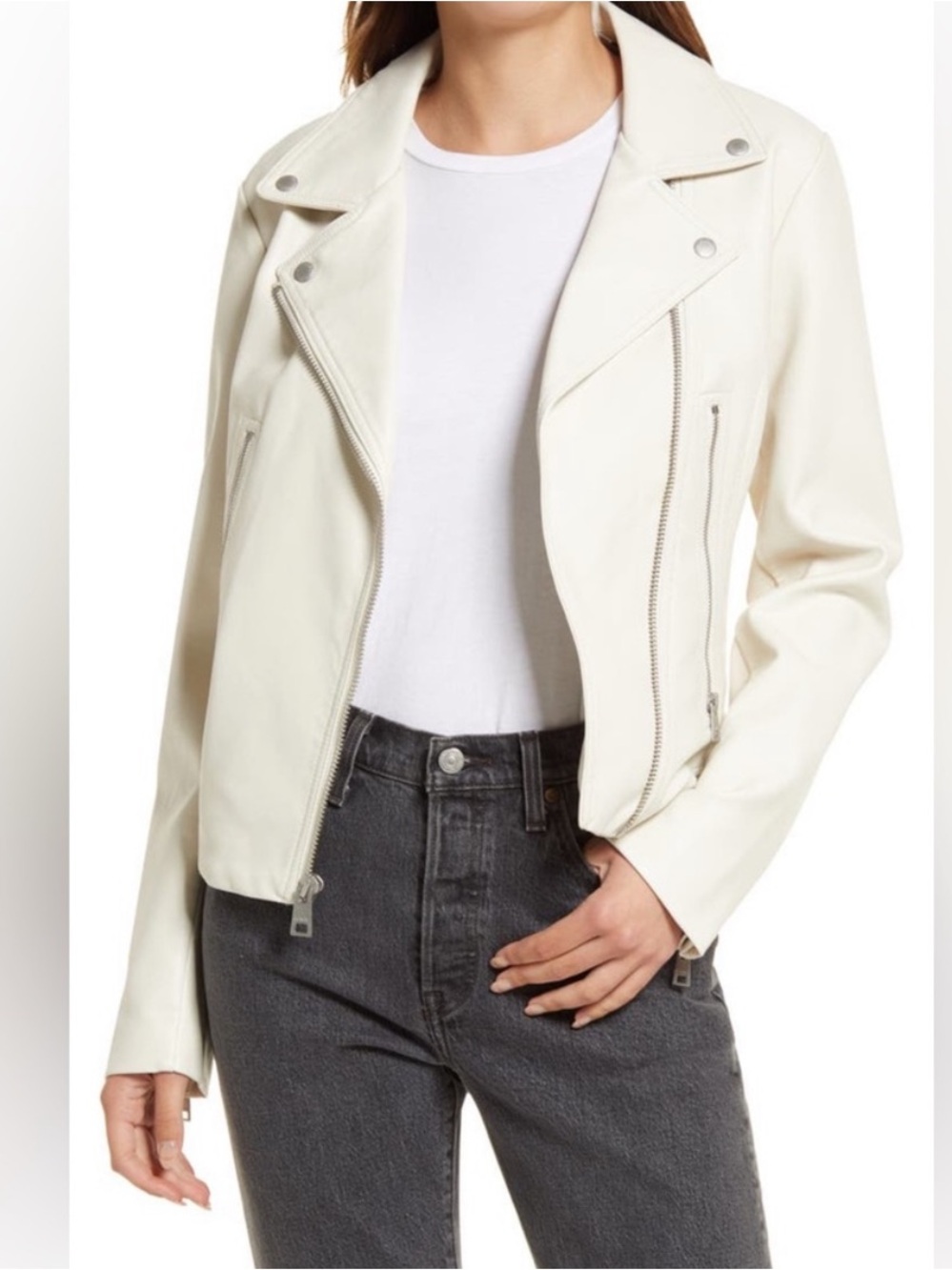 Levi's Faux Leather Moto Jacket